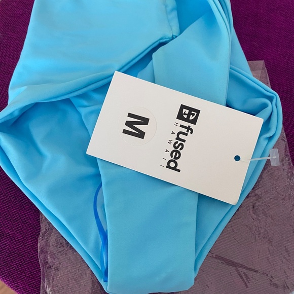 Fused Hawaii Hapuna bikini bottom “glass sea” medium - Picture 4 of 9